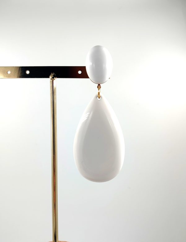 BO Francine Bramli percées goutte blanche