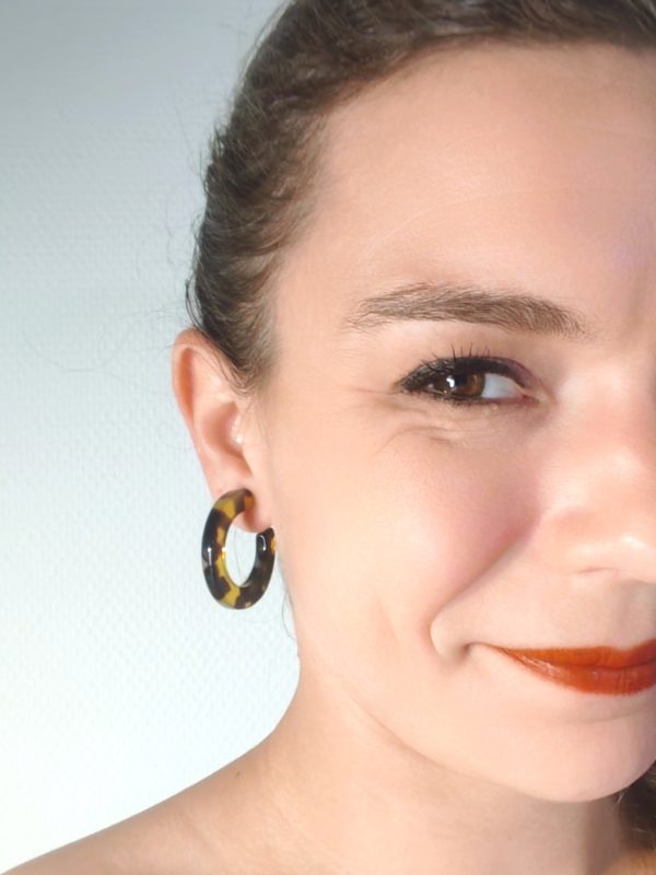 BO Francine Bramli anneau percé écaille de Tokyo