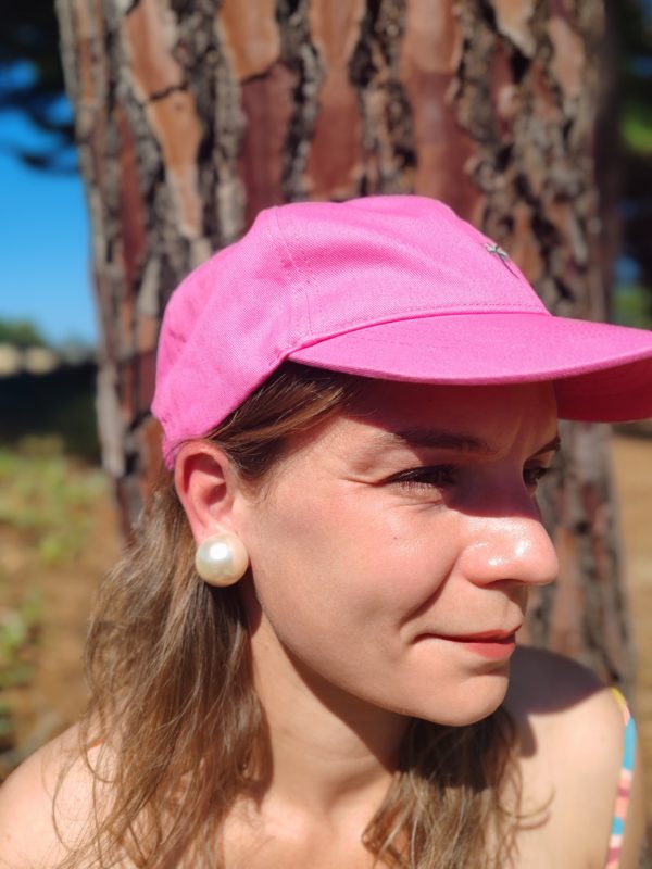 BO Francine Bramli clip nacre blanche ronde bouton d'oreille