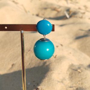 BO Francine Bramli clip duo turquoise