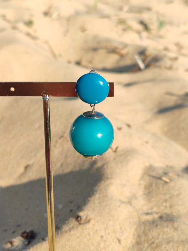 BO Francine Bramli clip duo turquoise