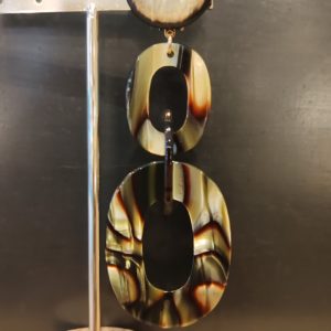 BO Clip Francine Bramli onyx anneaux